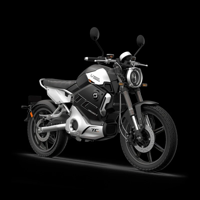 Электромотоцикл WHITE SIBERIA SUPER SOCO TC MAX 2024 (Белый) Электромотоцикл WHITE SIBERIA SUPER SOCO TC MAX 2024 (Белый)