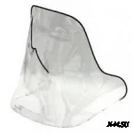 Стекло ветровое для снегохода Polaris Widetrak (высота 53см, толщина 2мм, ПЭТг)