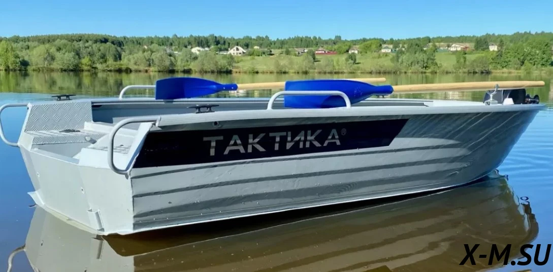 Алюминиевая моторная лодка Тактика-390Р Fish Алюминиевая моторная лодка Тактика-390Р Fish