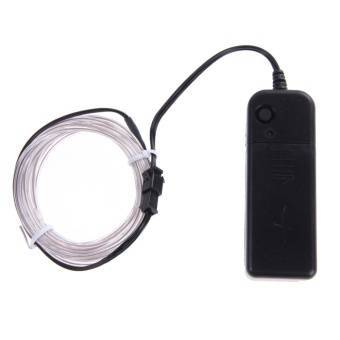 Нить светодиодная (D2.3мм, L-2м, 60LED) 3V с установкой