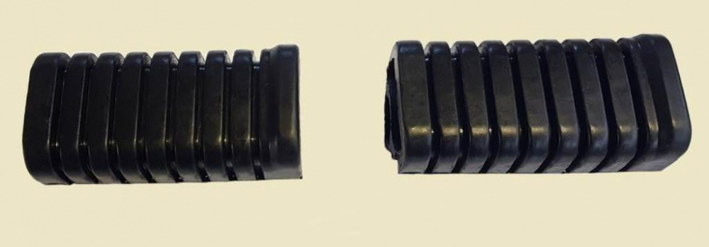 Подножки передние резинки водителя DELTA, ALPHA (пара)