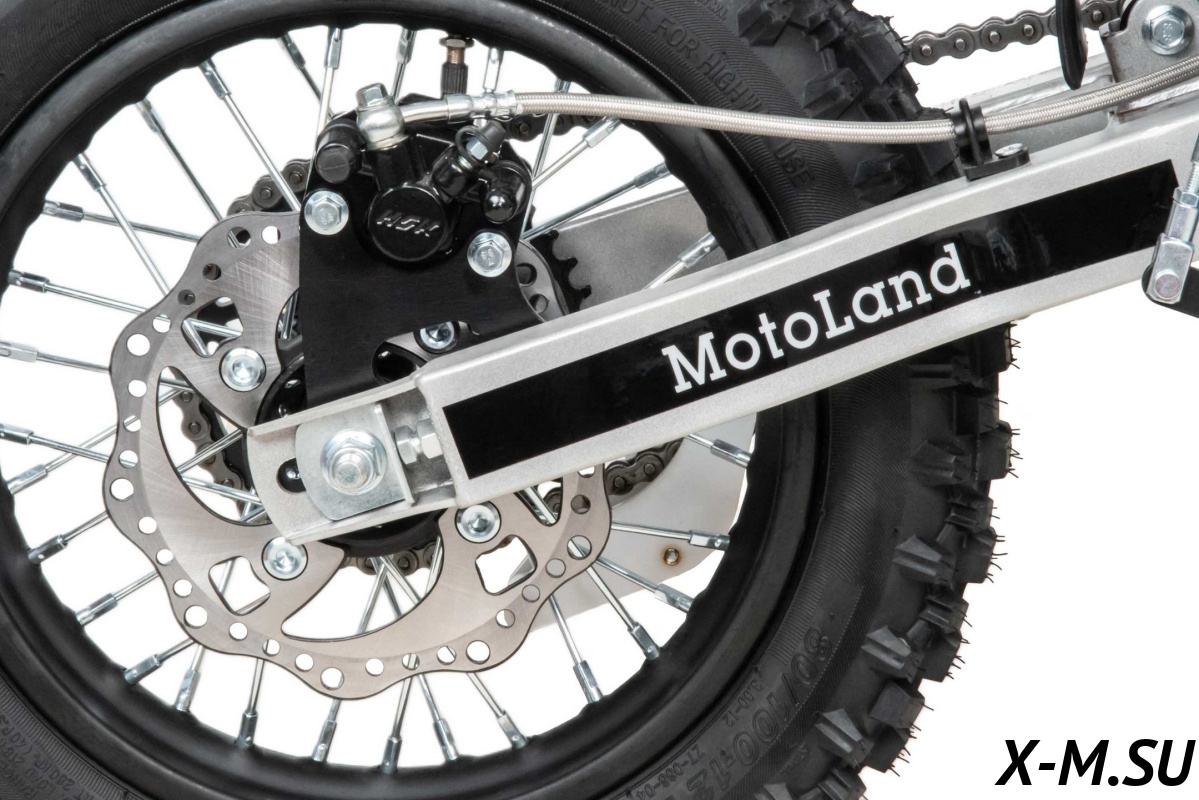 Мотоцикл MOTOLAND (МОТОЛЕНД) TCX125 E 14/12 + фара синий