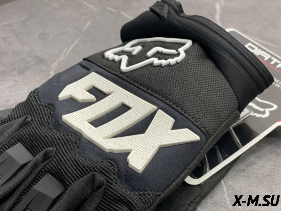Перчатки взрослые FOX XD2-1 цв. Черно-белый  р. S