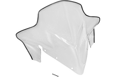 Стекло ветровое для снегохода POLARIS VOYAGER 600, INDY VOYAGER 550 (2014) (выс.52см, толщ.2мм,МПК)