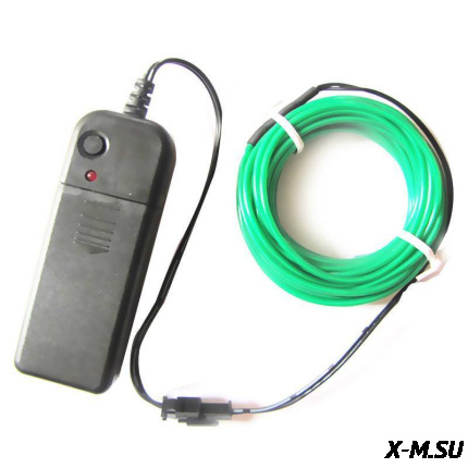 Нить светодиодная (D2.3мм, L-2м, 60LED) 3V с установкой