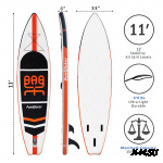 Надувная доска для sup-бординга FUNWATER 11'