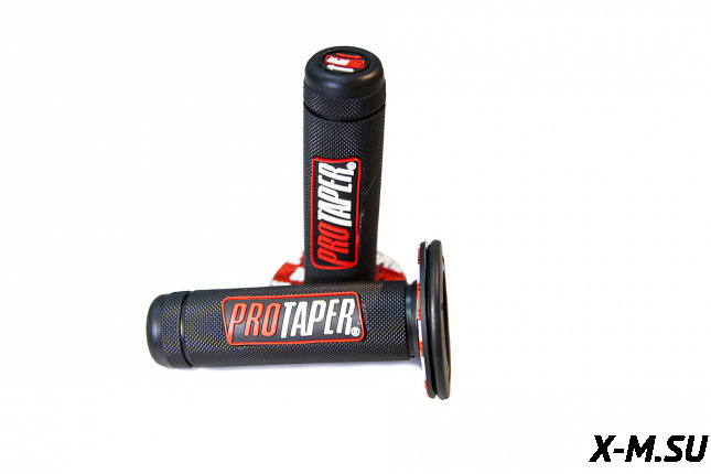 Ручки руля (грипсы) PROtaper красные  PROTRED2