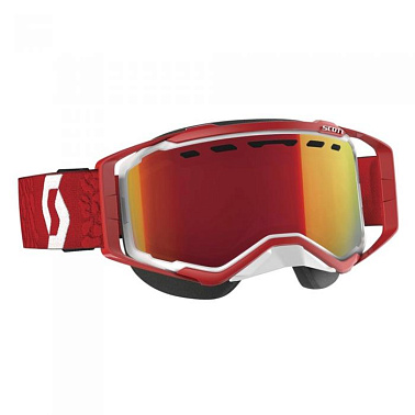 Очки Prospect Snow Cros (2020') white/red enhancer red ch