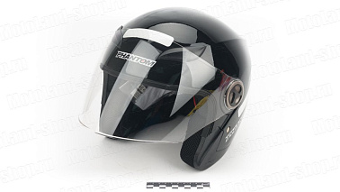 Шлем мото PHANTOM 619 #1black HPCTMO- B56