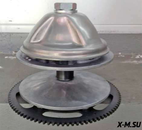 Шкив вариатора ведущий СVTech ERMAK S565ER, в сборе 0400-0350