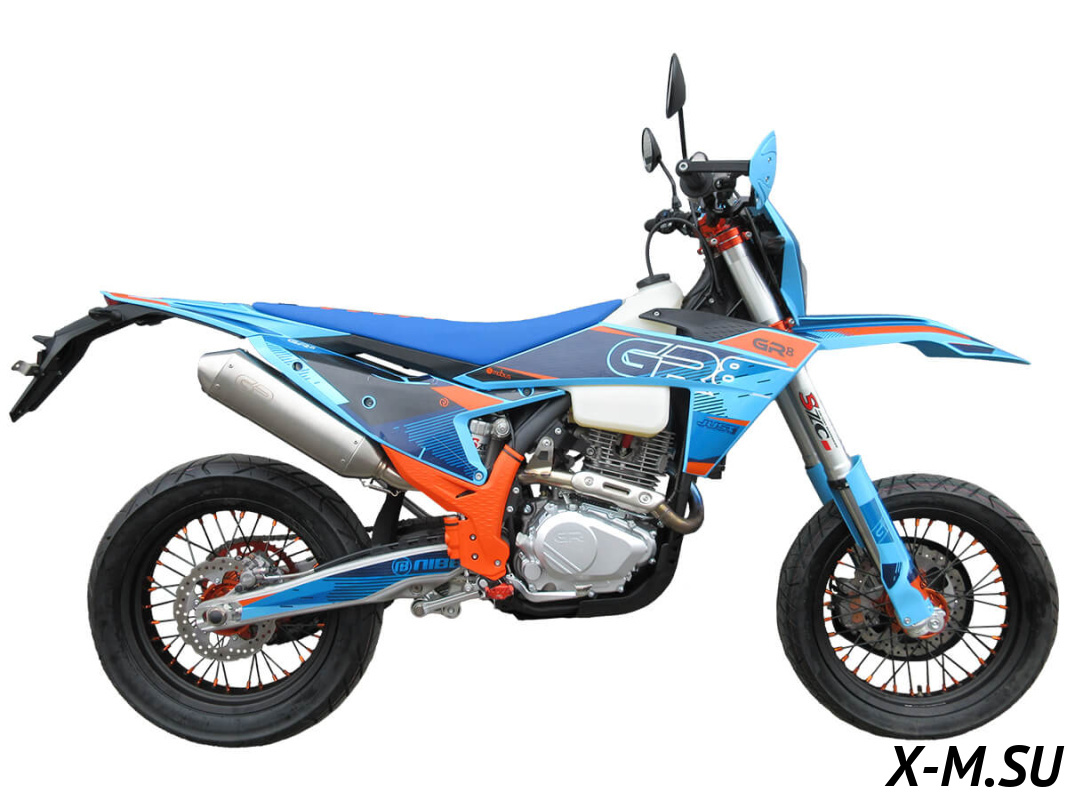 Мотоцикл GR8 F300A (4T CB300RL) Motard (2024 г.) ПТС Мотоцикл GR8 F300A (4T CB300RL) Motard (2024 г.) ПТС