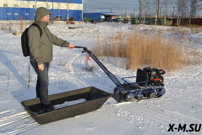 Мотобуксировщик БАРС ПАРТИЗАН 380 F7F